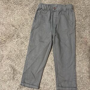 Gray Kids Pants